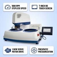 YMPZ-2-300(250) Automatic Single Point Pressure Multi-slot Double-plate Metallographic Grinding Polishing Machine Motor