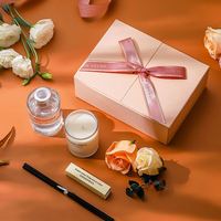 Ensembles de bougies parfumées et de diffuseurs de roseaux Ensemble de bougies et de diffuseurs Cadeau d'anniversaire de luxe Cadeau de mariage Cadeau romantique pour la Saint-Valentin
