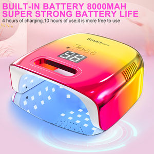 2025 פופולרי נייד הוביל ציפורן <span class=keywords><strong>uv</strong></span> מנורת ריפוי מייבש לק מנורת ג 'ל עם טיימר ו תצוגת LCD - Product Image 2