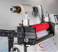 Nouvelle machine de stratification automatique de rebobineuse d'étiquettes et d'autocollants imprimés