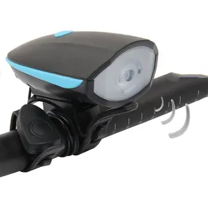Werkseitiger Direkt preis USB Wiederauf ladbarer Kunststoff Elektro fahrrad E-Bike Fahrrad Front LED-Licht