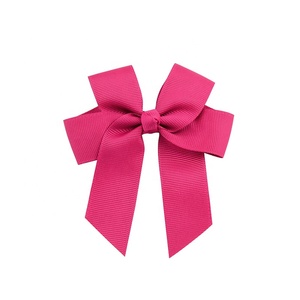 OKAY Großhandel Pure Color 10.5CM Gros grain <span class=keywords><strong>Ribbon</strong></span> Neueste Mädchen Haars pangen Boutique Bow Band für Kleinkind Kinder Teenager - Product Image 2