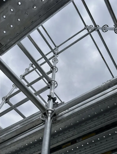 โครงนั่งร้านเหล็กแบบดึงได้สำหรับสร้างบันไดและนั่งร้านแบบประหยัด - Product Image 4