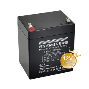 แบตเตอรี่สำรองสำหรับ UPS แบบขับเอง17AH 12V แบตเตอรี่แบบชาร์จเองได้รอบลึก