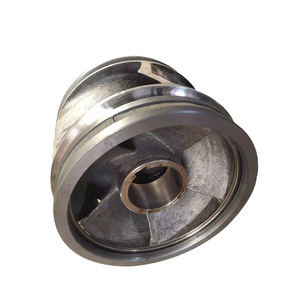 Pompe à double aspiration à turbine en acier inoxydable, type fermé, 3 pales, surface polie, montage universel pour produits chimiques, eau et eaux usées - Product Image 4
