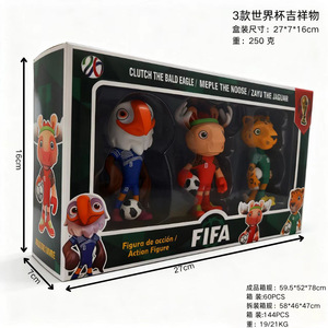 Action Figure Mascotte Serie Fantasy 2026, Bambola Gotica in PVC Ecologico, Giocattolo per Bambini, Decorazione per Tifosi di Calcio, Scala 1:4 - Product Image 2