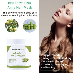 Mascarilla Capilar Profesional de Queratina Herbal Orgánica con Aceite de Álamo para Cabello Seco/dañado - Crema Hidratante y Reparadora - Product Image 3