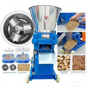 Máquina de pellets para alimento animal, máquina de pellets para alimento de aves, ganado y peces, máquina para hacer alimento para ganado en venta - Product Image 4