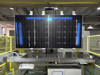 Panneau solaire monocristallin PERC demi-cellule 750W de niveau 1 pour usage domestique et système d'énergie solaire OEM par Power