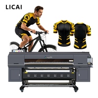Machine d'impression par sublimation numérique, imprimante textile grand format 1900 mm pour la production de tissus