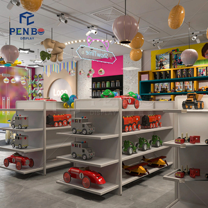 Tùy chỉnh bán lẻ đồ đạc và hiển thị đầy màu sắc kệ cho trẻ em funly đồ chơi cửa hàng hiển thị đồ nội thất - Product Image 5