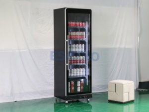 Màn hình thương mại mát với kính trưng bày, tủ lạnh siêu thị hoàn hảo để làm mát đồ uống - Product Image 4