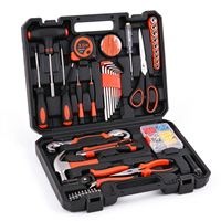 Ensemble d'outils professionnels de 72 pièces en acier au carbone pour l'entretien automobile, le vélo, la réparation à domicile et l'atelier – Kit complet