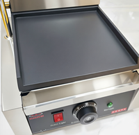 Équipement de cuisine commerciale, machine à frire électrique numérique en acier inoxydable, nettoyage facile, installation plug-and-play