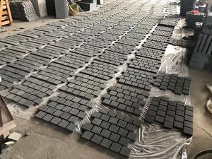 Basalto nero per spacco naturale pavimentazione in pietra del cubo - Product Image 4