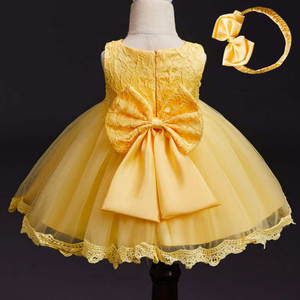 Productos Nuevos y Populares, Ropa para Niños, Vestido de Fiesta con Diseño de Flores para Niñas, Vestido de Cumpleaños para Bebés - Product Image 3