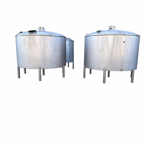 Cuve de mélange industrielle Kandemir 20000L en acier inoxydable AISI 304, mélangeur haute capacité pour usage industriel - Product Image 1