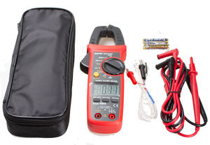 Multímetro de Gancho Automático TECPEL DCM-033B, Amperímetro Digital Portátil para Medición de Corriente y Voltaje de hasta 600V CA/CC - Product Image 4