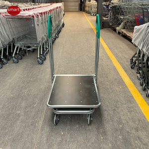 Heavy Duty Nesting Platform <strong>Trolley</strong> Folding Cash and Carry Cart for Warehouse - Product Image 3