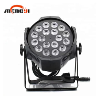 18 projecteurs PAR LED RGBW DMX512 pour scène, DJ, discothèques et bars, éclairage à faisceau