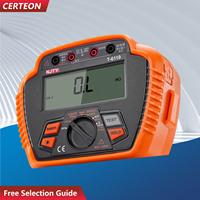 T6110 T6125 Digital Insulation Resistance Tester Megohmmeter 1000V 2500V PI DAR Low Resistance Tester 20GΩ 200GΩ