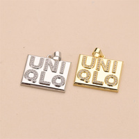 Pendentif porte-bonheur en dollars américains, en laiton plaqué argent/or, bijoux hip-hop pour hommes, femmes et enfants