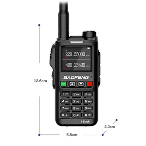 Talkie-walkie Baofeng UV-18 Pro, batterie rechargeable 5800 mAh, étanche, écran LCD, utilisation extérieure, logistique, hôtellerie - Product Image 3