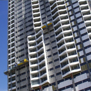 GJJ SCP160 a due livelli a colonna singola a doppio piano constructlon piattaforma di sollevamento 1.6T strato di decorazione della parete esterna - Product Image 3