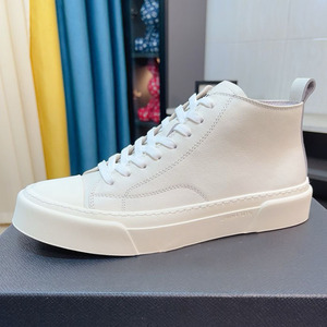 2025 nouvelles chaussures de campus à la mode en cuir de vachette pleine fleur pour hommes de haute qualité - Product Image 5