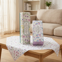 Boîte cadeau de luxe 6 pièces/rouleau – Doublures parfumées de haute qualité pour tiroirs, armoires et étagères – Anti-poussière et parfumées