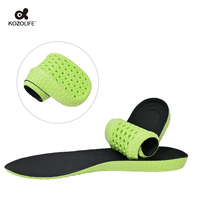 Semelles intérieures en mousse PU pour chaussures, soutien de la voûte plantaire, absorption des chocs à haute résilience, amorti, semelles de course pour hommes