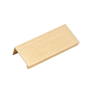 Furniture Handles Aluminum Hidden Pulls Handle for Kitchen Cabinet <strong>Drawer</strong> - Product Image 1
