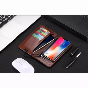 Cargador Magnético Inalámbrico de Alta Capacidad (6800 mAh) Tipo Cartera con Entrada USB-C de 15W para Teléfonos, Precio de Fábrica, Logotipo Personalizable, para Uso en Exteriores - Product Image 5