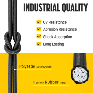 高伸縮性ゴムバンジーコード 1mm 2mm 3mm 4mm 5mm 6mm 8mm 10mm 100%伸縮 エラスティックショックコード - Product Image 2