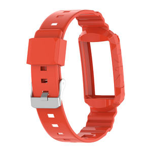 Bracelet de montre étanche en silicone adapté au bracelet de montre <span class=keywords><strong>Fitbit</strong></span> <span class=keywords><strong>Charge</strong></span> <span class=keywords><strong>3</strong></span>/4/5/6 Bracelet intégré pour sports intelligents - Product Image 5