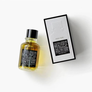 Thấp moq biểu tượng tùy chỉnh 30ml Vòng sang trọng hình dạng rỗng uốn 50ml Frosted Glass Nước hoa Atomizer chai 100ml Set với Hộp bao bì - Product Image 4