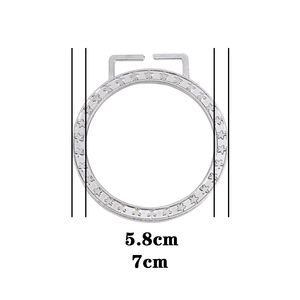 Nuevos Anillos <span class=keywords><strong>de</strong></span> Medalla con Diseño <span class=keywords><strong>de</strong></span> Estrella Creativa, Piezas <span class=keywords><strong>de</strong></span> Medalla Deportiva Redondas con Baño Electrolítico en <span class=keywords><strong>Oro</strong></span> y Plata, Accesorios Personalizados para Medallas Circulares - Product Image 6