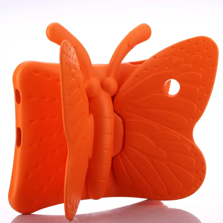 Schöne Schmetterlings luft 10.5 EVA Kinder Sicherheits hülle für iPad 10.2 Universal 3D Cartoon Hülle