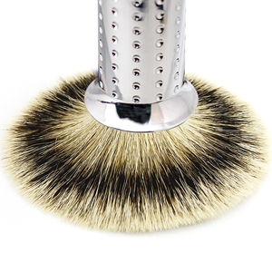 ZY Mejor Brocha de <span class=keywords><strong>Afeitar</strong></span> de Pelo de Ardilla con Mango de Aluminio, Herramienta de Aseo de <span class=keywords><strong>Barba</strong></span> para Afeitado en Húmedo, Suministros de Barbero de Lujo para Crema de <span class=keywords><strong>Afeitar</strong></span> - Product Image 5