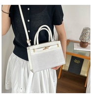 Sac à main femme tendance en cuir à rayures crocodile, mini sac bandoulière, sacs de créateur, sacs à bandoulière de luxe pour femme, sacoche