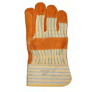 Guantes de seguridad de trabajo combinados de cuero dividido de vaca de Palma reforzada con forro de Palma de 10,5 pulgadas para hombres - Product Image 6