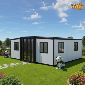 Casa Contenedor Expandible <span class=keywords><strong>de</strong></span> <span class=keywords><strong>Lujo</strong></span> Marca HUAYING <span class=keywords><strong>de</strong></span> 20 y 40 pies, Casa Móvil Prefabricada Moderna, Sala <span class=keywords><strong>de</strong></span> Estar, Supermercado - Product Image 1