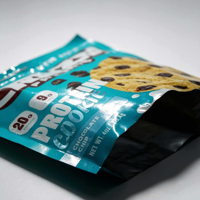 Op maat gedrukte, voedselveilige Mylar ziplock vacuümverpakte staande pouches met PE-gusset voor het verpakken van gedroogd fruit