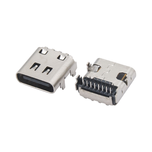 Conector USB DSC-0156 USB 3.1 Tipo C Hembra de 10 cm, Metálico, con Terminales Niquelados de 24 Pines - Product Image 4