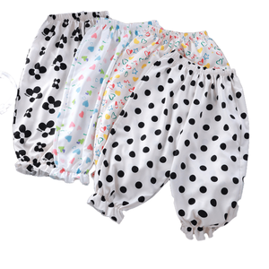 Pantalones de verano para niñas, con cordón de encaje, holgados, versátiles, acampanados, finos, para uso exterior, <span class=keywords><strong>antimosquitos</strong></span>, tipo linterna - Product Image 1