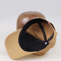 Gorra de Béisbol de Algodón de 5 Paneles con Estructura OEM, Bordado 3D Personalizado, Visera Curva, Cierre a Presión de Plástico, Estilo Dad Hat