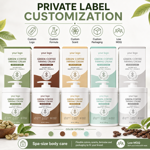 Crema Reafirmante con Vitamina E y Café Verde para una Experiencia SPA, Hidratación Profunda, Reafirma la Piel, Suaviza y Atenúa la Piel Seca y Áspera (ODM/OEM) - Product Image 3