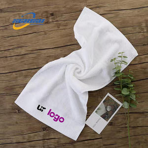 Bordado logotipo personalizado belleza algodón blanco baño Hotel <span class=keywords><strong>fisioterapia</strong></span> habitación rectángulo SPA salón <span class=keywords><strong>de</strong></span> uñas Toalla <span class=keywords><strong>de</strong></span> peluquero - Product Image 5