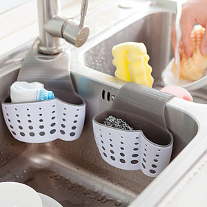 <span class=keywords><strong>Escurridor</strong></span> de Plástico Estilo Japonés <span class=keywords><strong>para</strong></span> Fregadero de Cocina, Organizador de Esponjas y Estropajos, Tipo Sillín, de Una o Dos Caras - Product Image 1