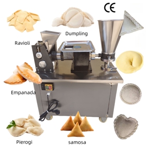 220V/380V Samoosa faisant la Machine automatique Samosa pliant boulette fabricant Maquina Para Hacer Empanadas Mini <span class=keywords><strong>Ravioli</strong></span> Machine - Product Image 1